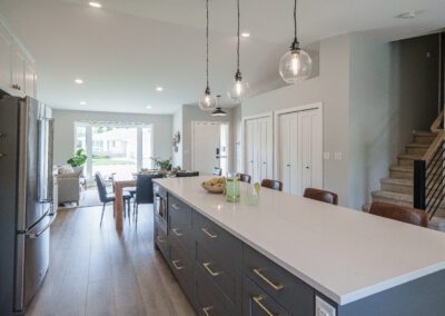 white oak custom kitchen island Saskatoon