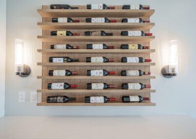 custom wine rack white oak Saskatoon